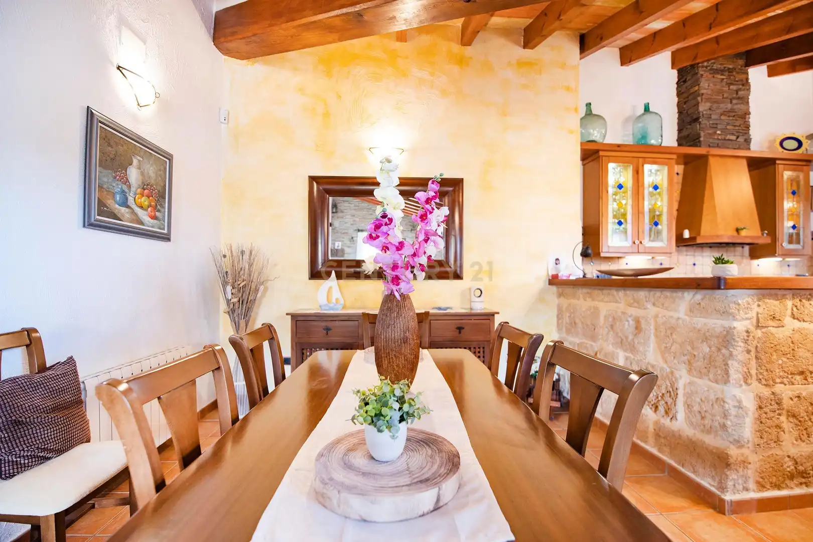 Comedor de Casa o chalet de alquiler en Benissa con Aire acondicionado, Jardín privado y Trastero