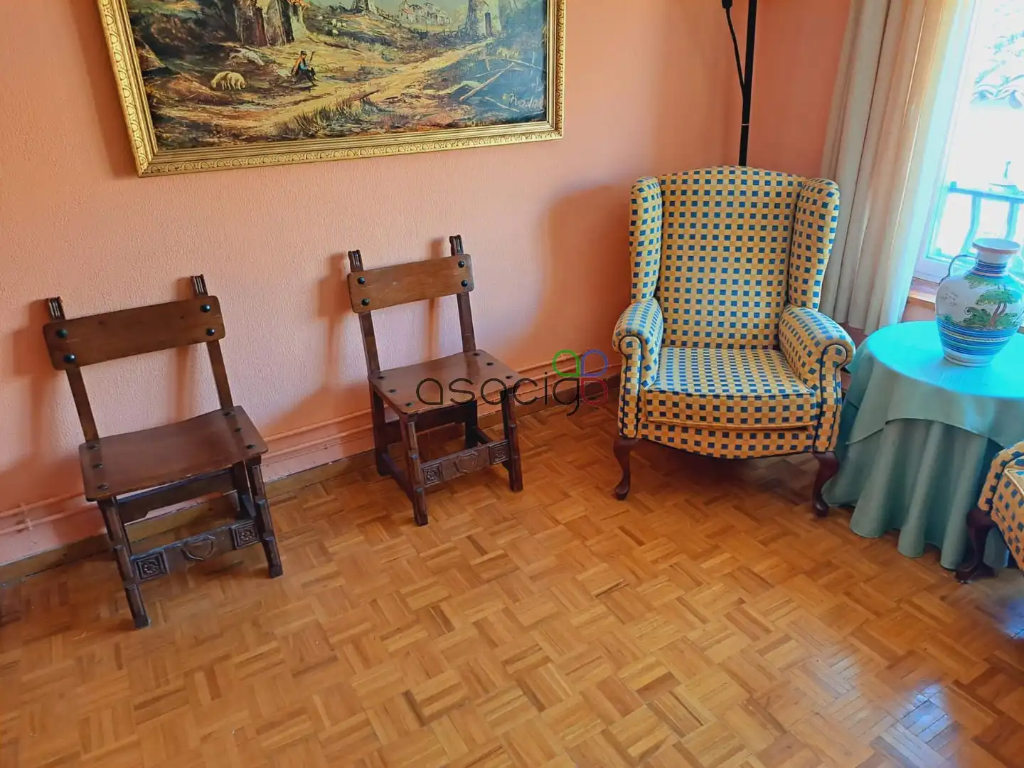 Living room of Flat for sale in Buendía  with Storage room