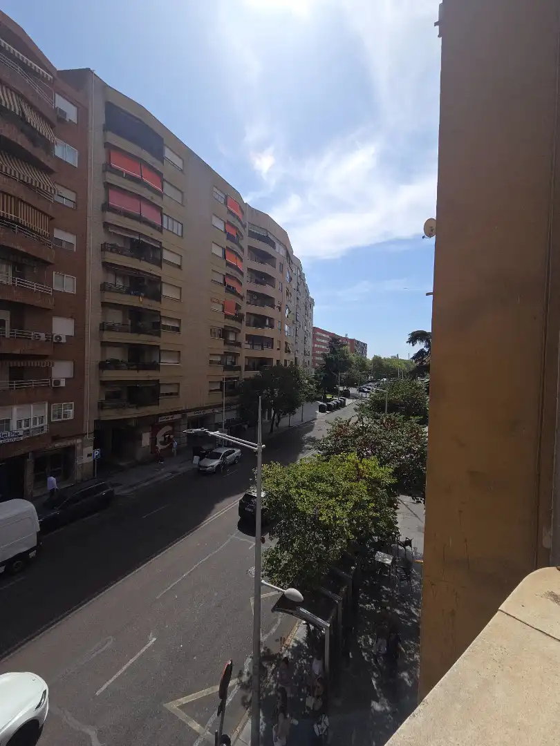 Exterior view of Flat for rent in Badajoz  with Air Conditioner, Terrace and Furnished