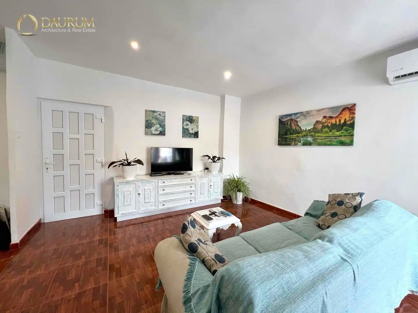Sala d'estar de Àtic en venda en Xàtiva amb Aire condicionat, Terrassa i Traster