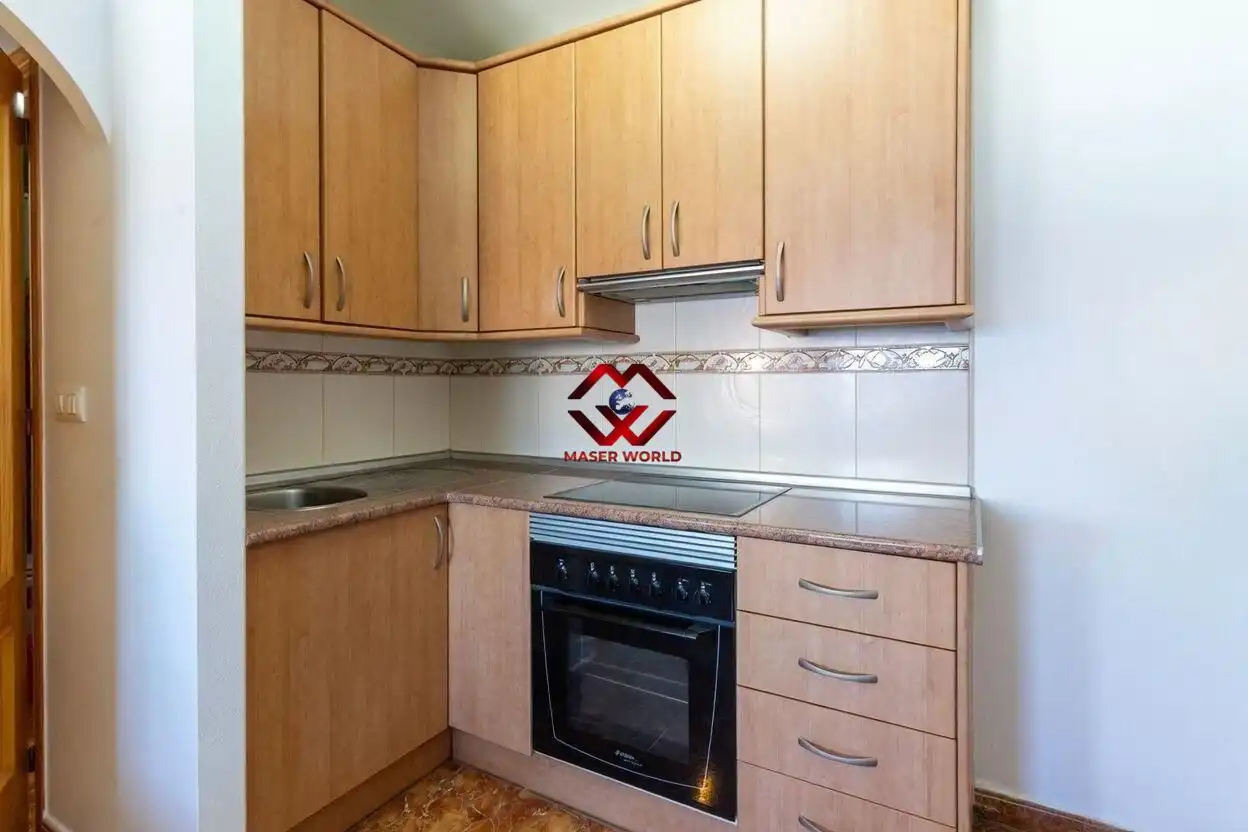 Cuina de Casa o xalet en venda en Mazarrón amb Terrassa i Moblat