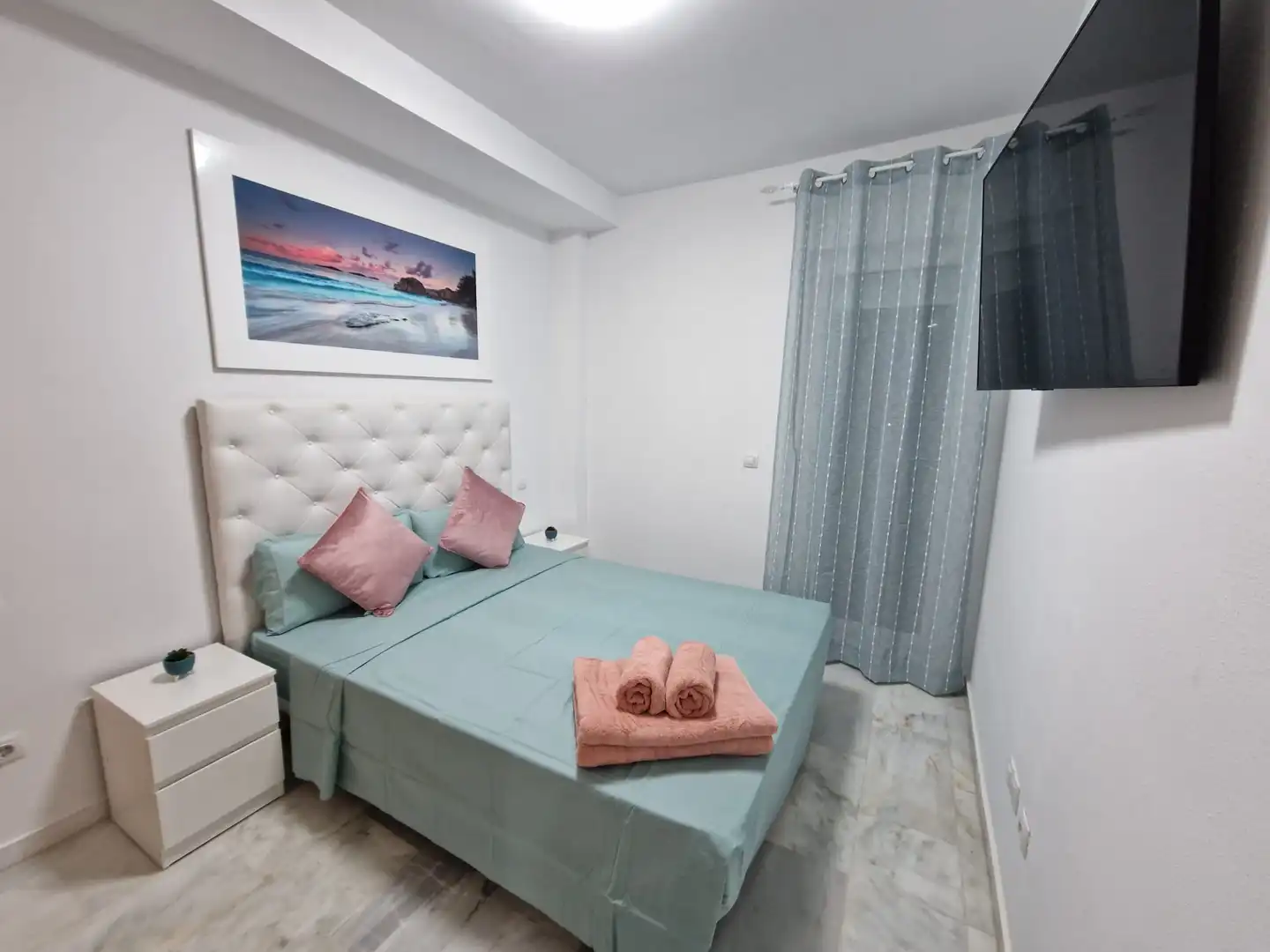 Habitación de Apartamento en venta en Calpe / Calp con Aire acondicionado, Terraza y Trastero
