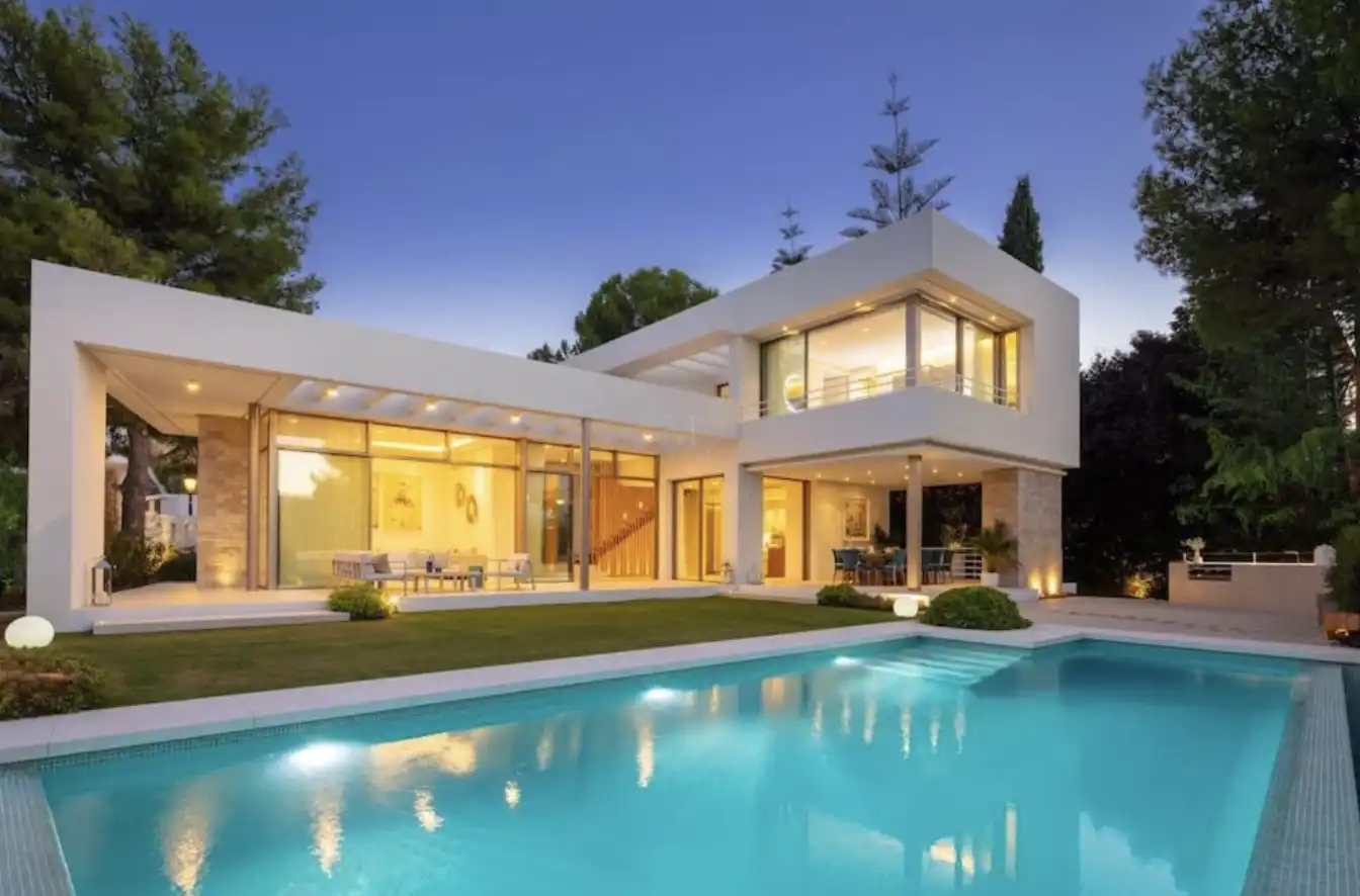 Exterior view of Houses for rent in Marbella  with Private garden, Terrace and Storage room