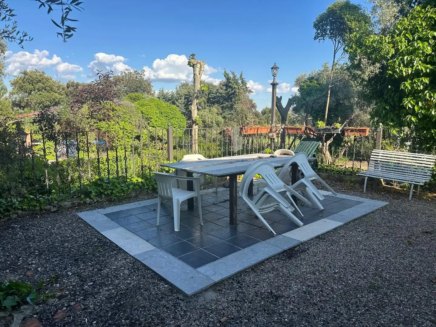 Jardín de Finca rústica en venta en Nuño Gómez con Aire acondicionado, Calefacción y Jardín privado