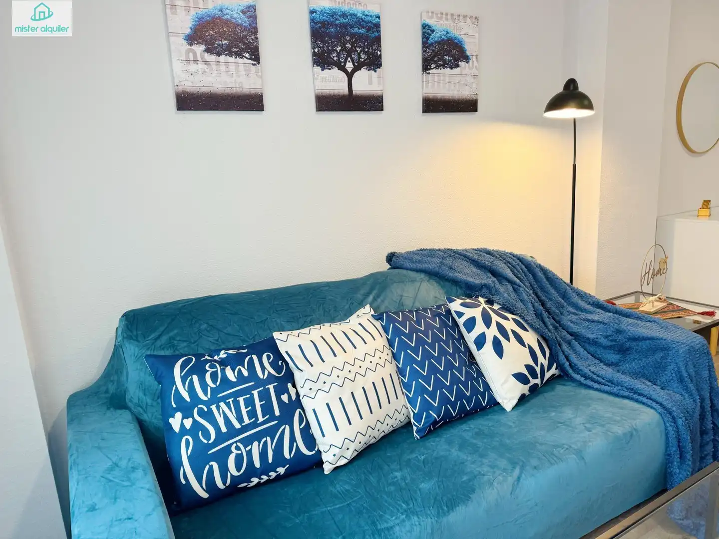 Living room of Apartments for rent in El Campello  with Air Conditioner, Private garden and Terrace