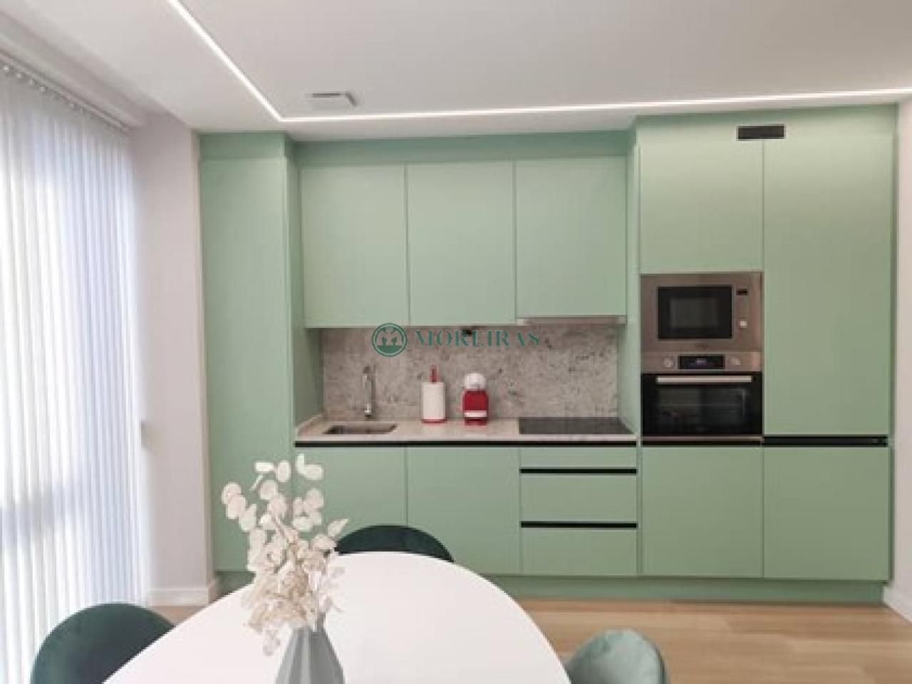 Kitchen of Apartment for sale in Ourense Capital   with Heating, Storage room and Furnished