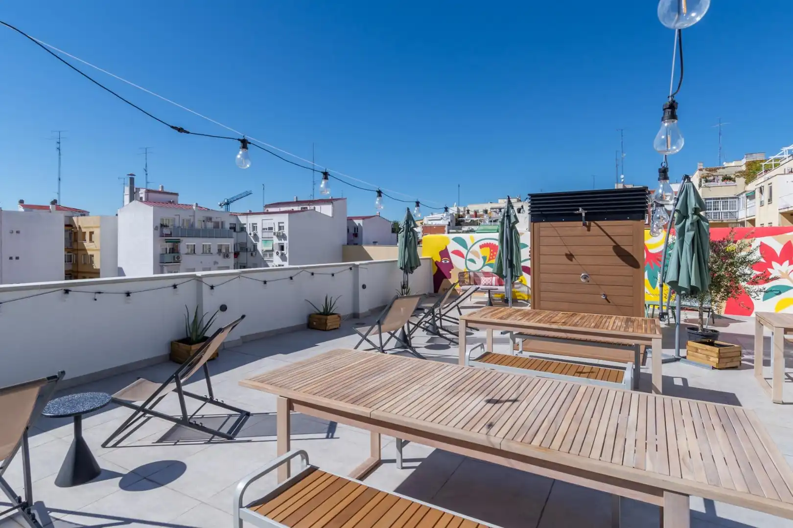 Terrace of Apartments for rent in Madrid