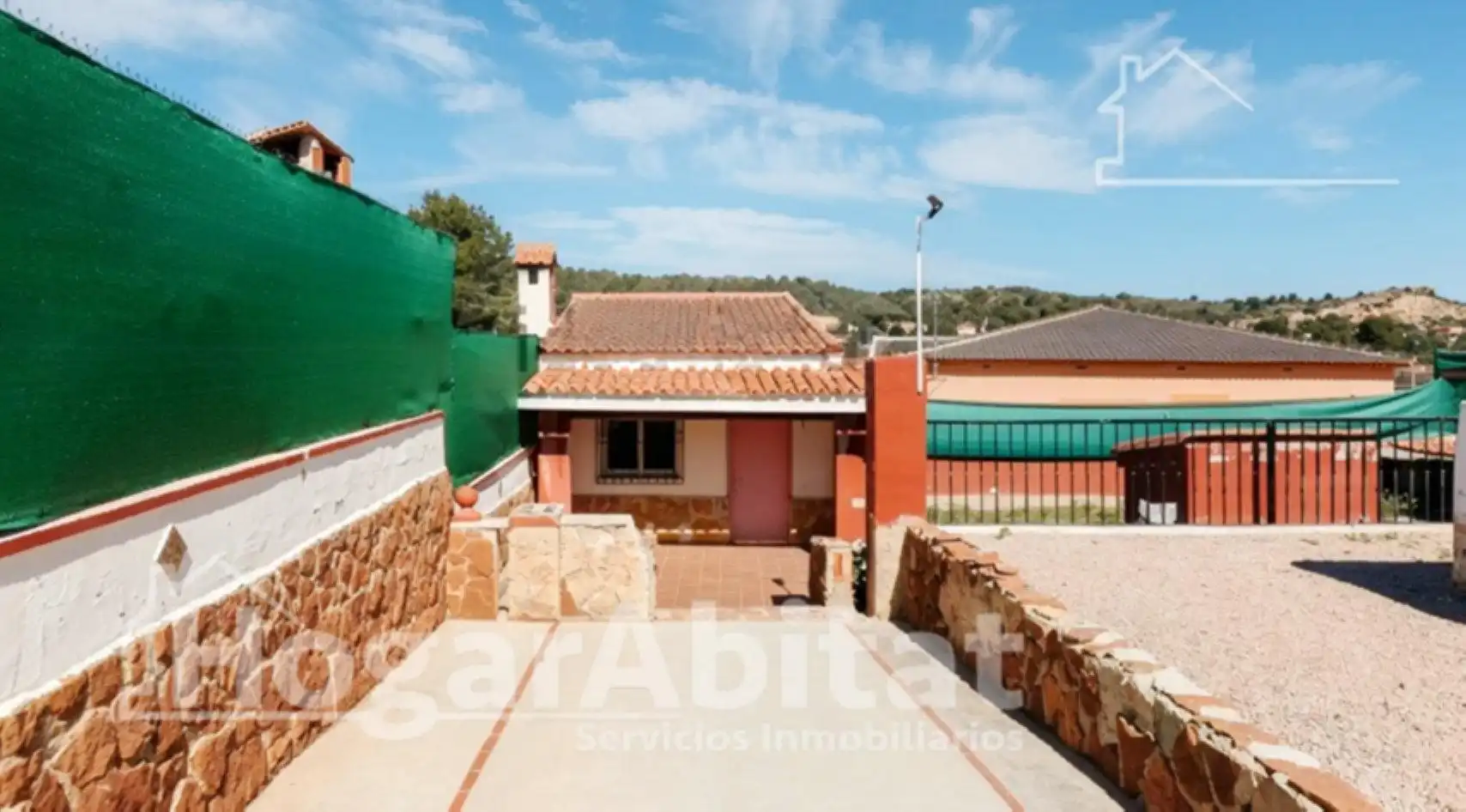 Vista exterior de Casa o chalet en venta en Vilamarxant con Aire acondicionado, Jardín privado y Terraza