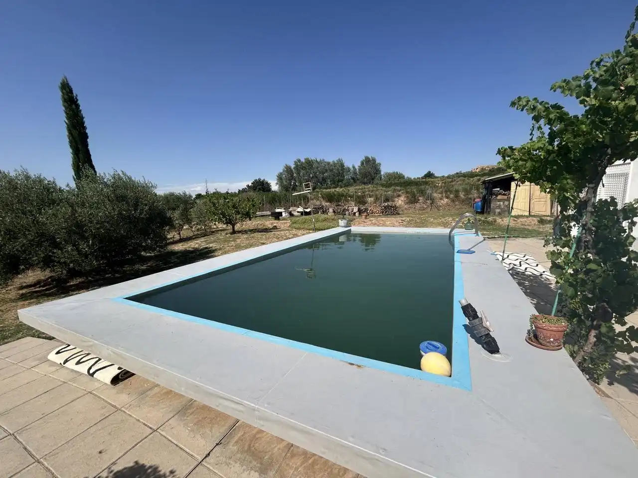 Swimming pool of Country homes for sale in Corella  with Private garden, Terrace and Storage room