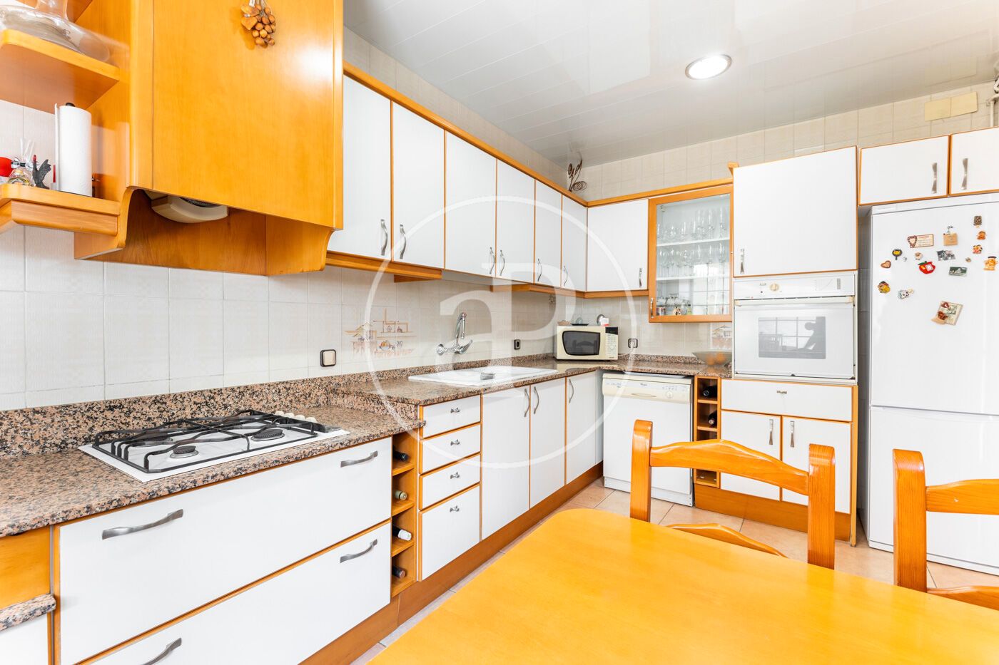 Kitchen of Single-family semi-detached for sale in Sabadell  with Heating, Terrace and Storage room