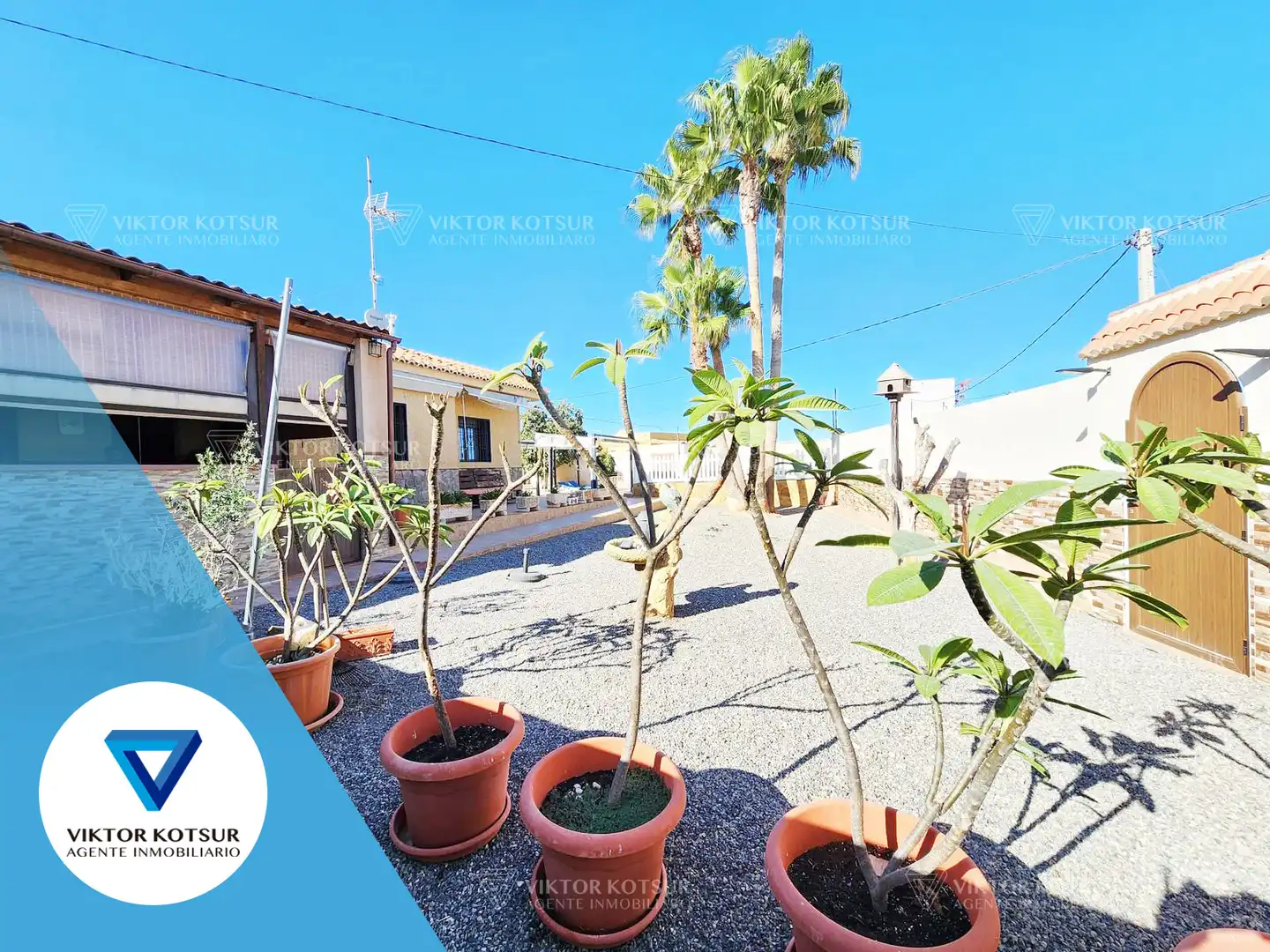 Vista exterior de Finca rústica en venta en Roquetas de Mar con Jardín privado, Terraza y Piscina