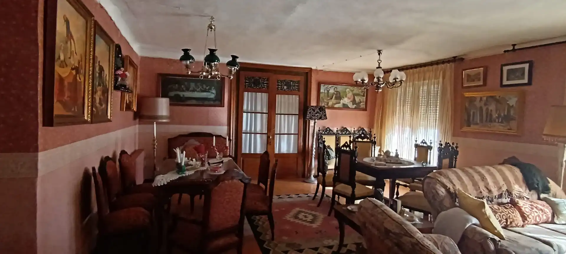 Menjador de Casa o xalet en venda en Buñuel amb Aire condicionat, Calefacció i Jardí privat