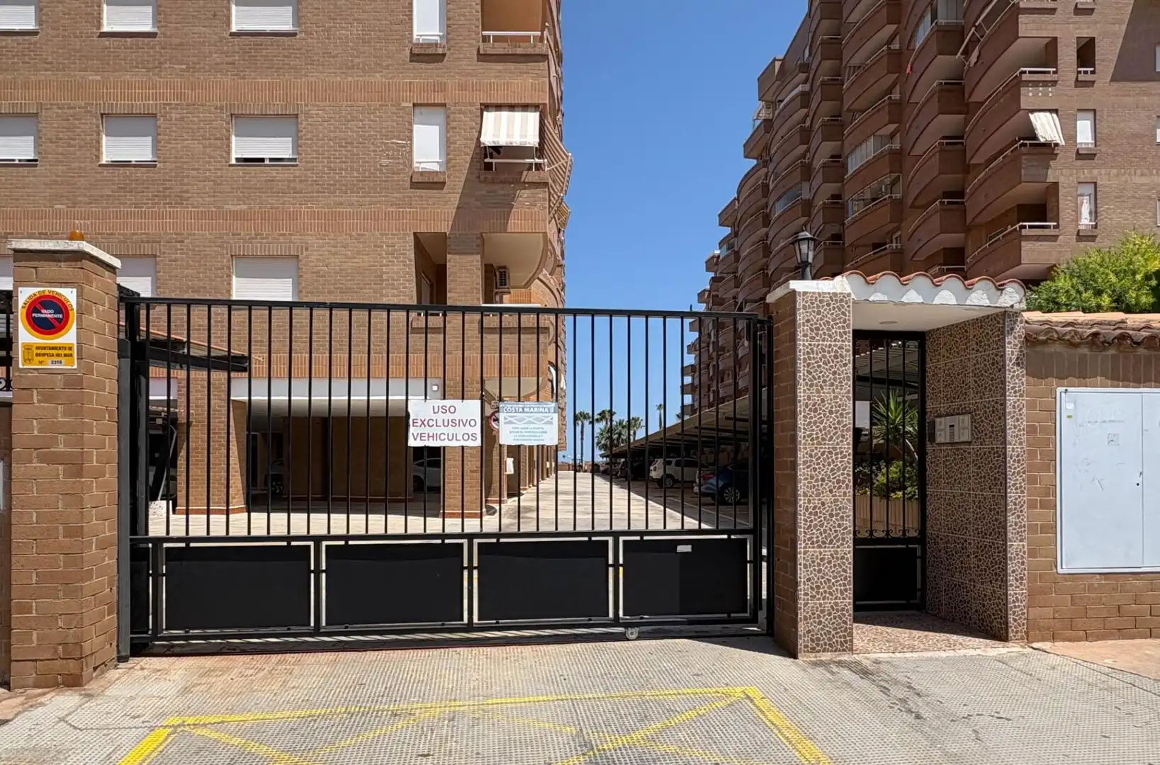 Vista exterior de Apartamento en venta en Oropesa del Mar / Orpesa con Aire acondicionado, Calefacción y Jardín privado