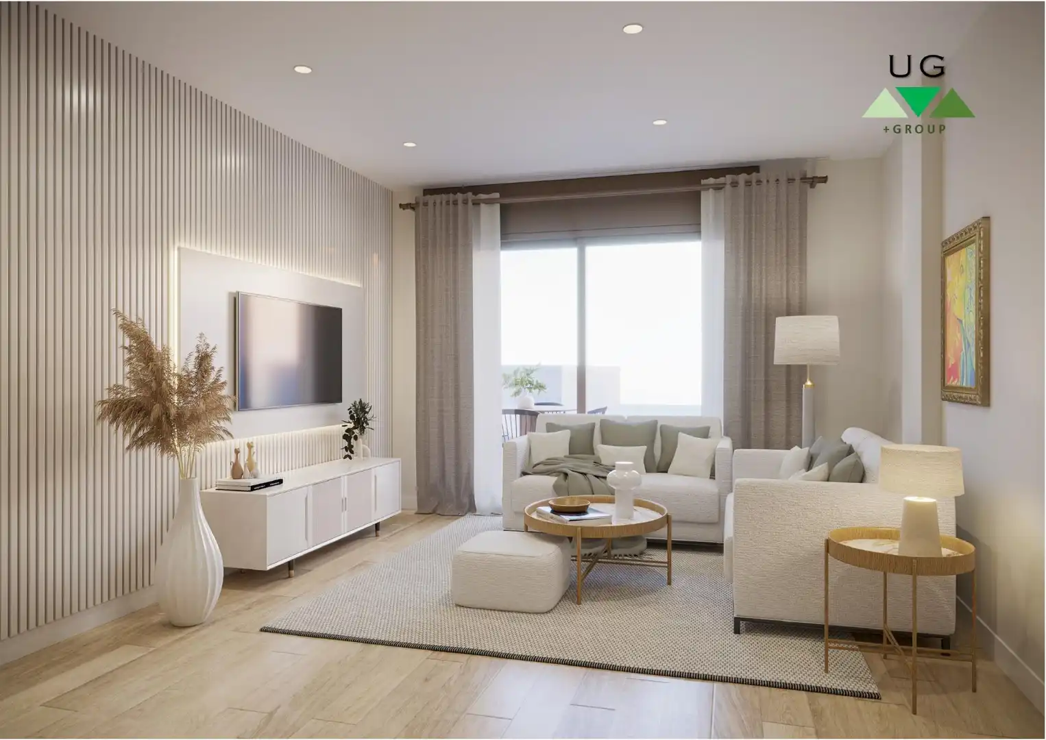 Sala de estar de Dúplex en venta en Alicante / Alacant con Aire acondicionado, Calefacción y Terraza