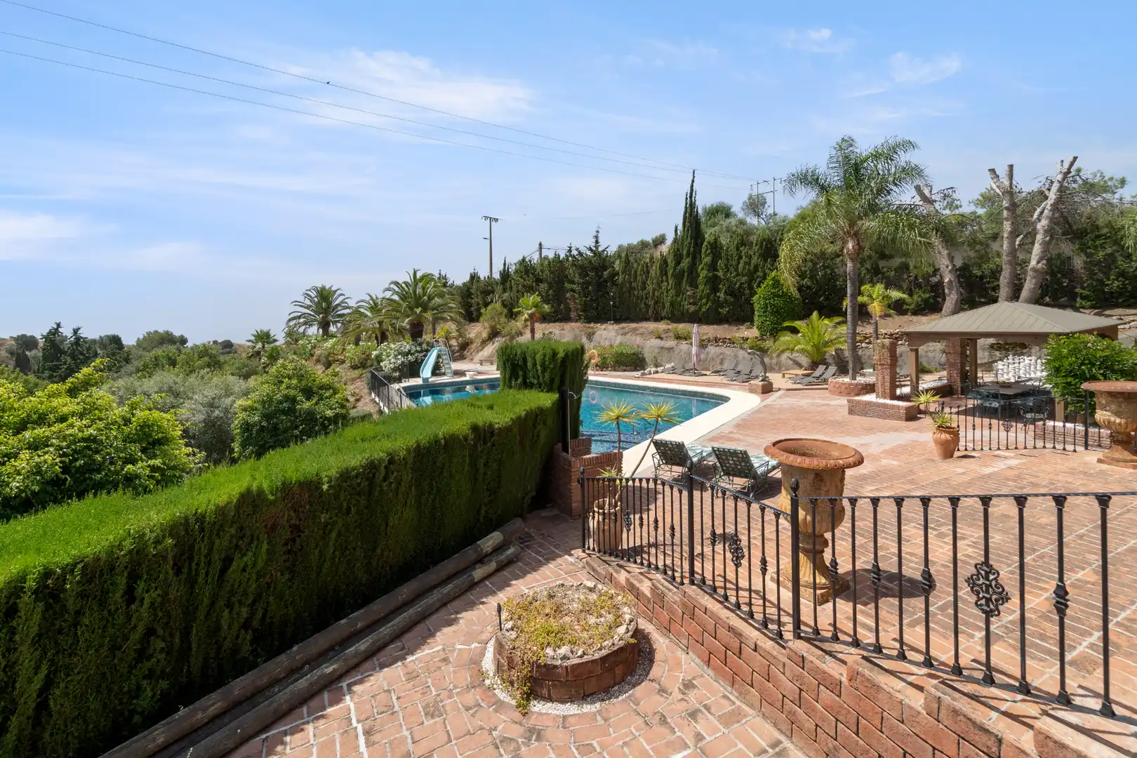 Garden of Houses for sale in Benalmádena  with Air Conditioner, Heating and Private garden