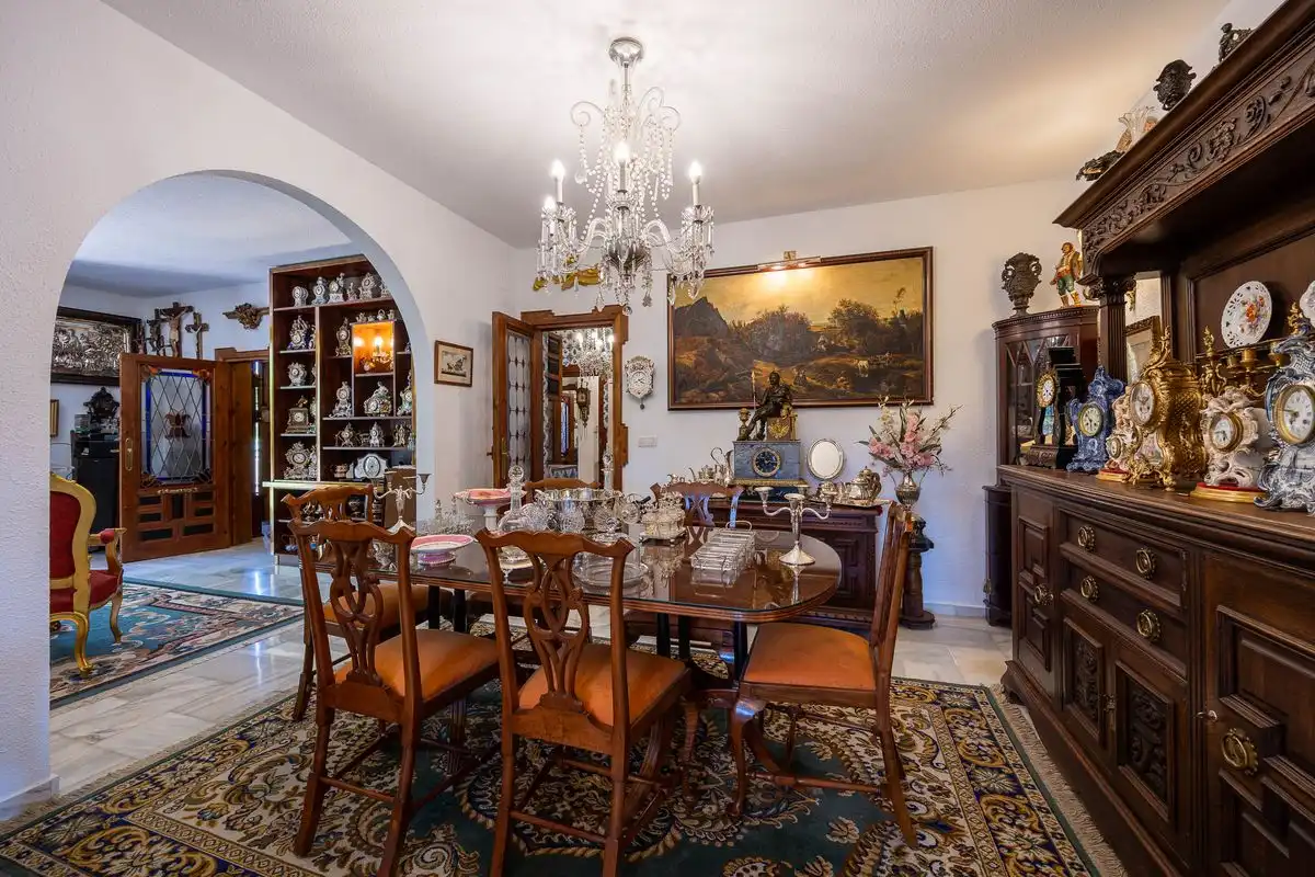 Comedor de Casa o chalet en venta en Alhaurín de la Torre con Aire acondicionado, Calefacción y Jardín privado