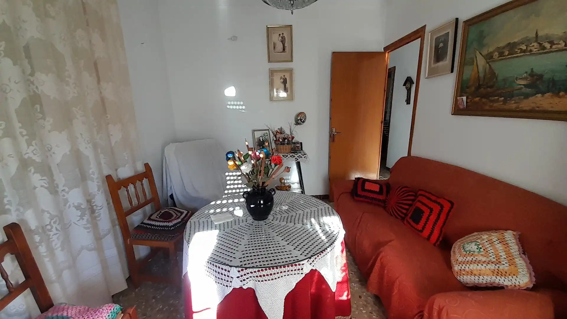 Sala de estar de Casa o chalet en venta en Caravaca de la Cruz con Amueblado