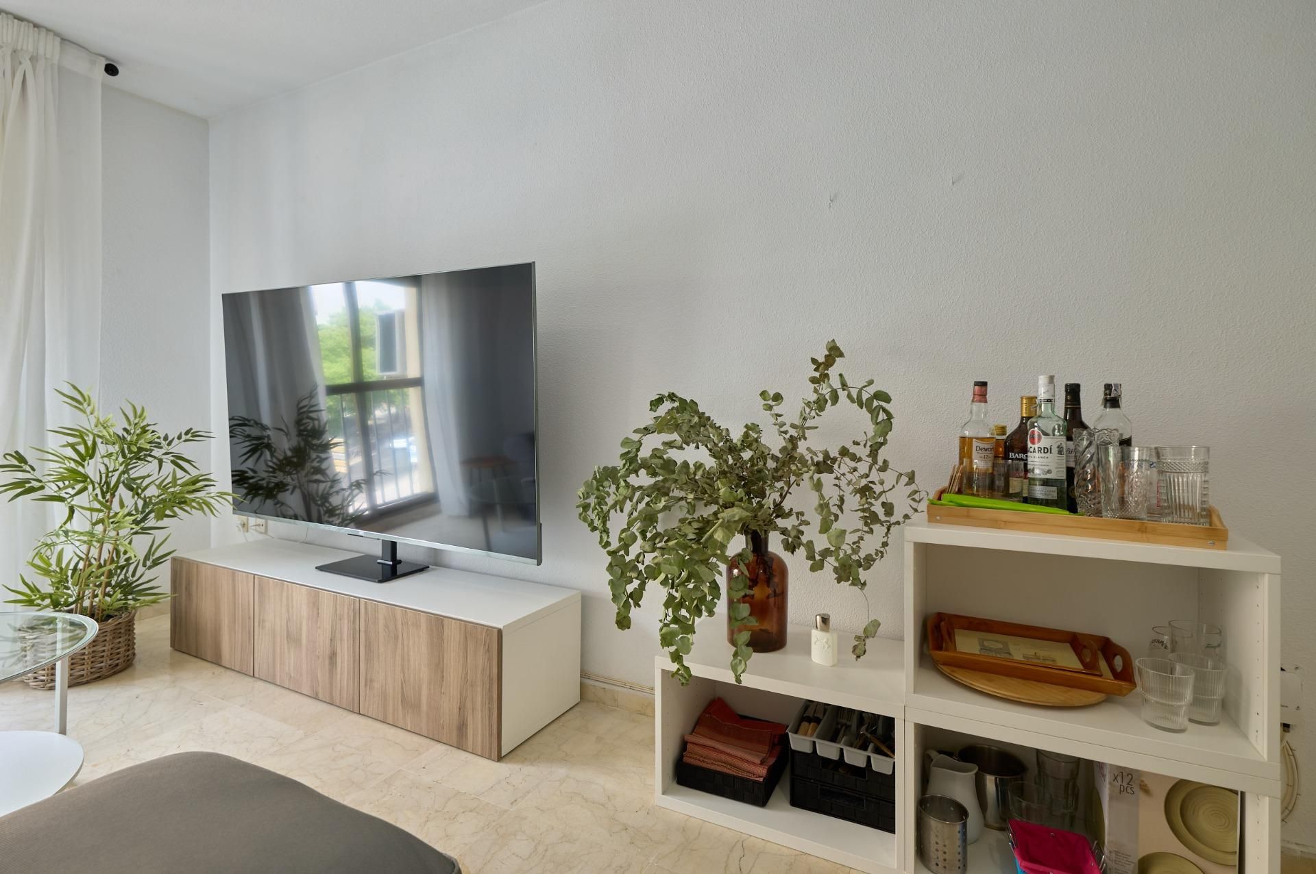 Sala de estar de Piso de alquiler en Jerez de la Frontera con Aire acondicionado