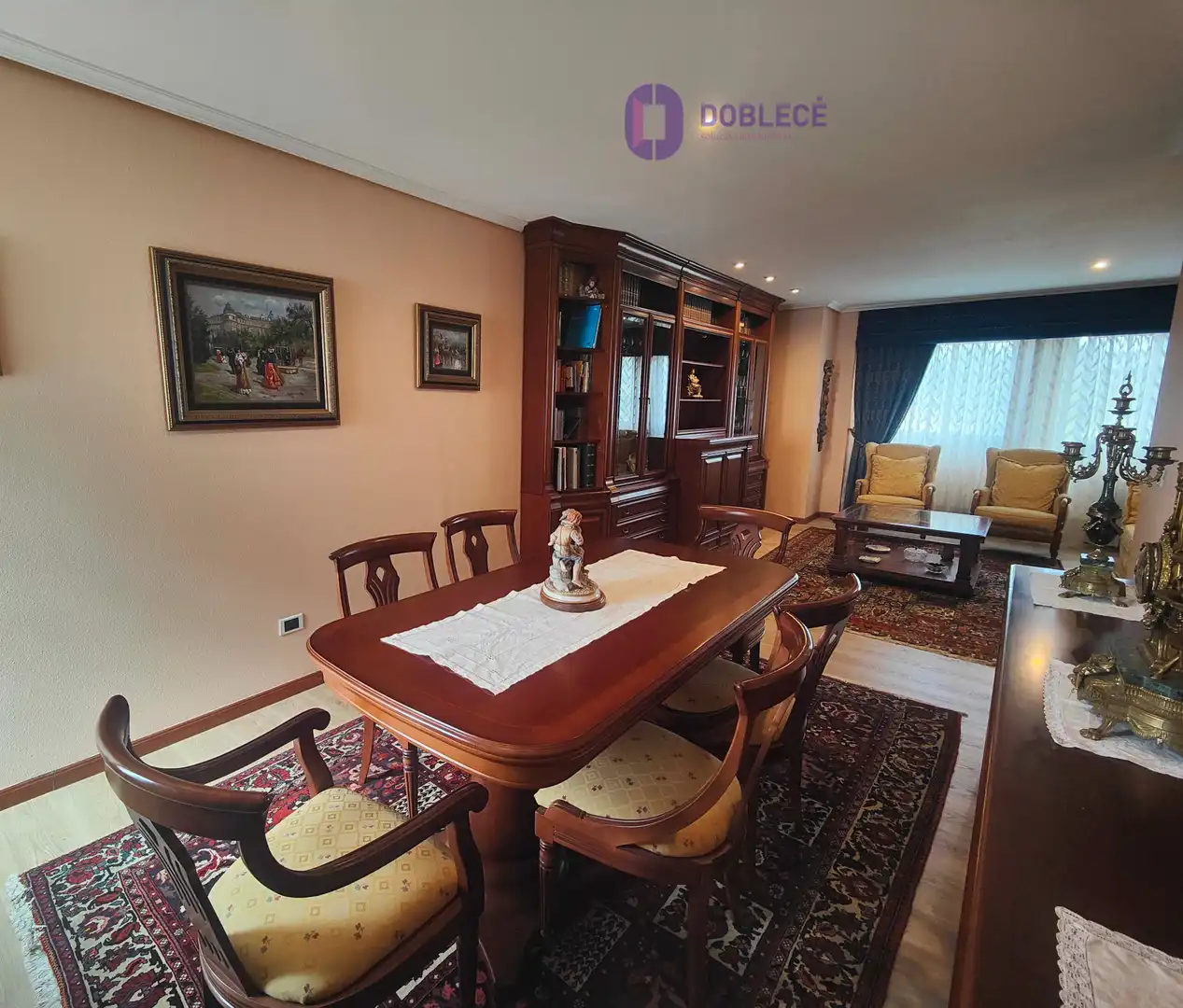 Comedor de Casa adosada en venta en Nigrán con Calefacción, Jardín privado y Parquet