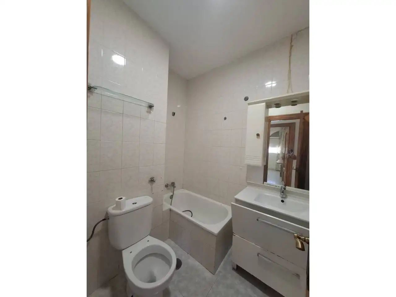 Baño de Casa adosada en venta en Roquetas de Mar con Aire acondicionado y Terraza