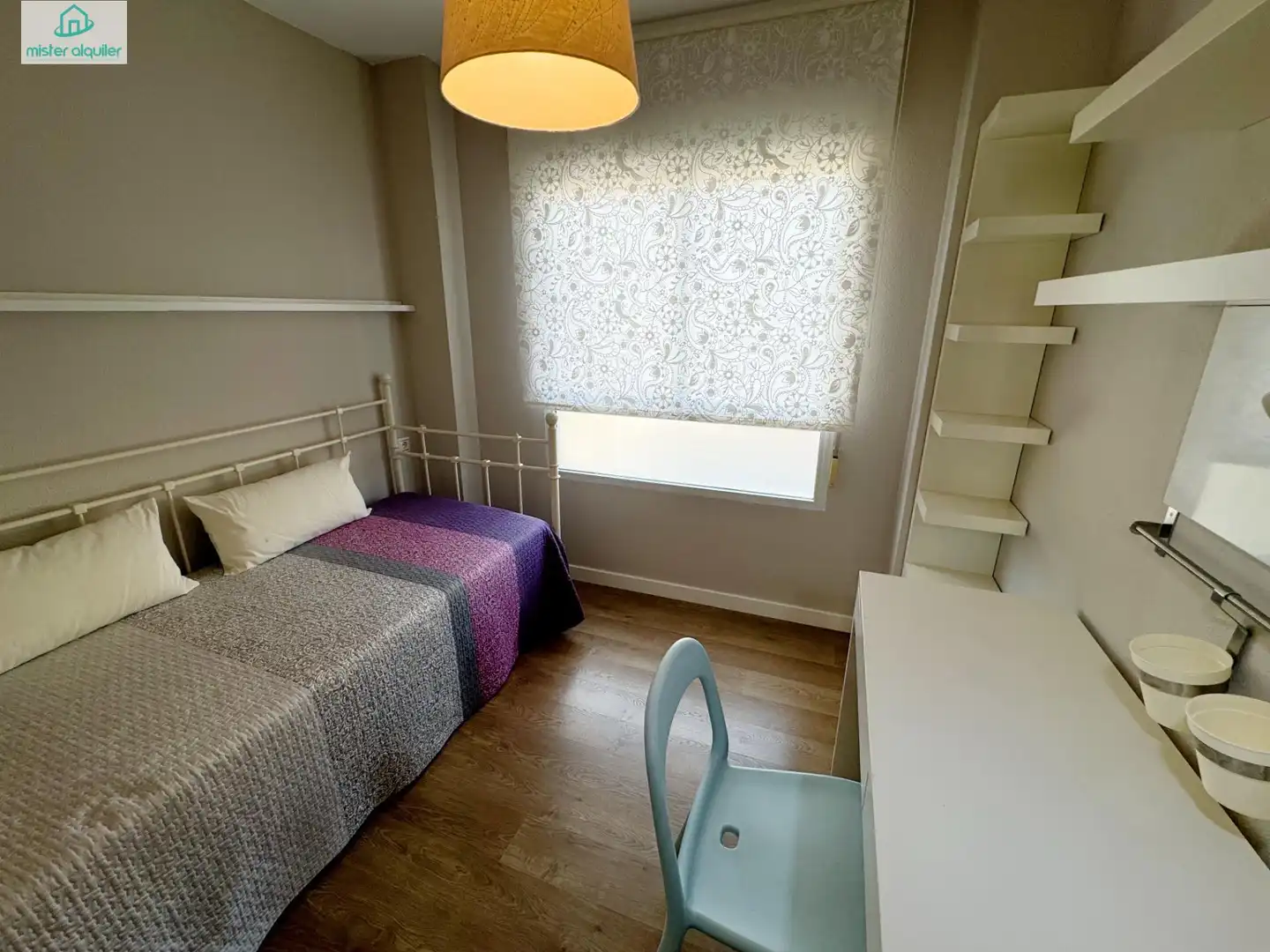 Habitación de Apartamento de alquiler en Sant Joan d'Alacant con Aire acondicionado, Jardín privado y Terraza