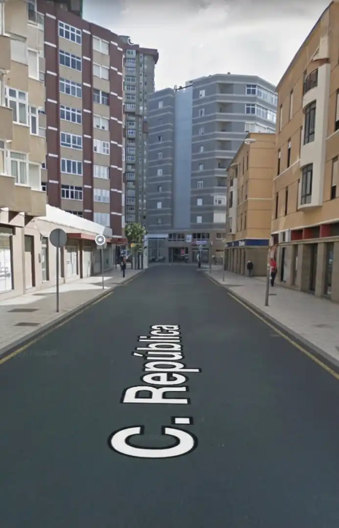 Vista exterior de Garaje en venta en Las Palmas de Gran Canaria