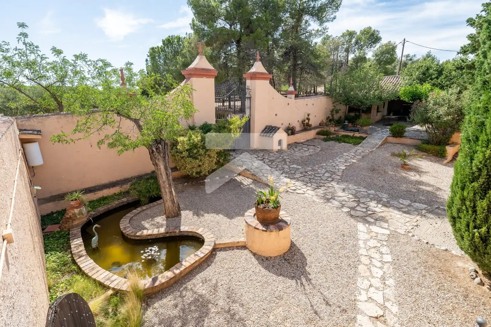 Jardí de Finca rústica en venda en El Molar (Tarragona) amb Aire condicionat, Calefacció i Jardí privat