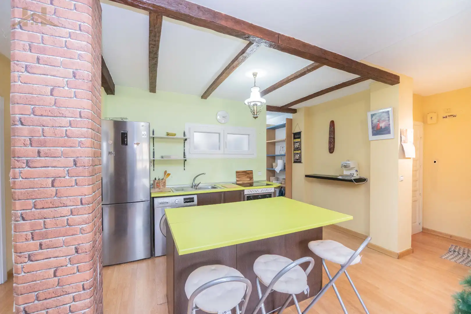 Kitchen of Flat for sale in Collado Villalba  with Heating, Terrace and Community pool