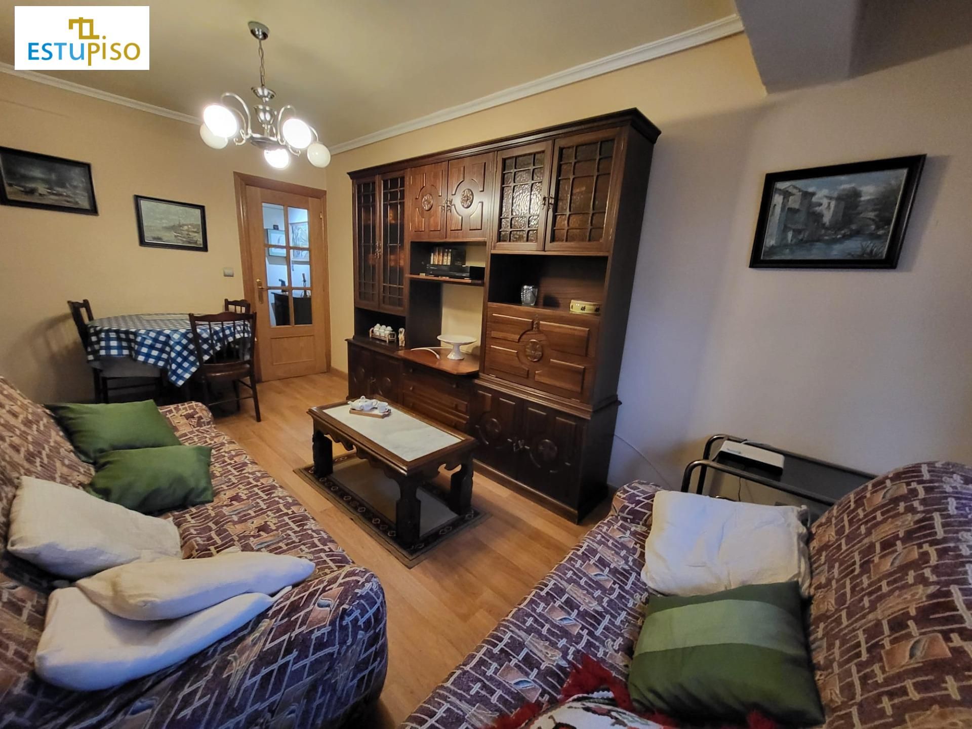 Living room of Flat for sale in León Capital   with Heating, Storage room and Furnished