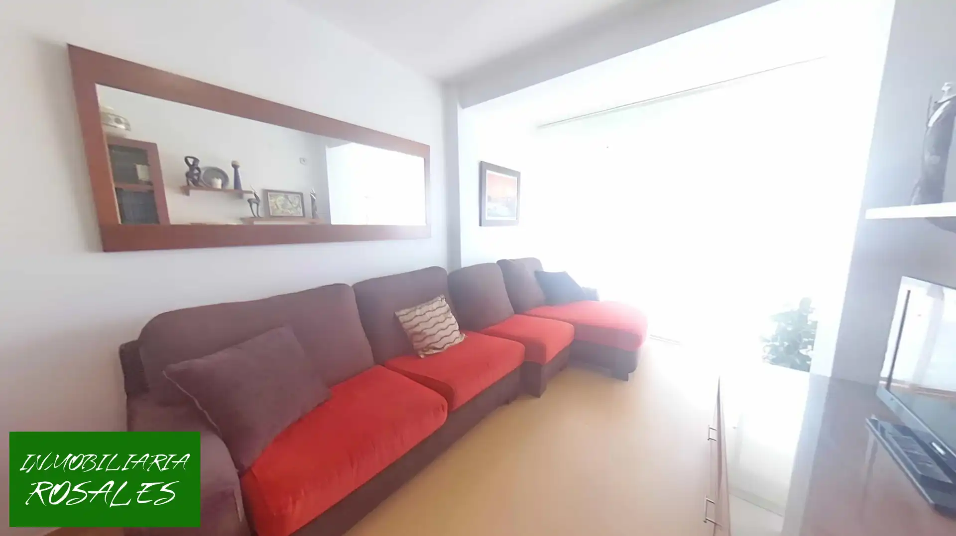 Sala d'estar de Pis de lloguer en Málaga amb Aire condicionat, Moblat i Forn