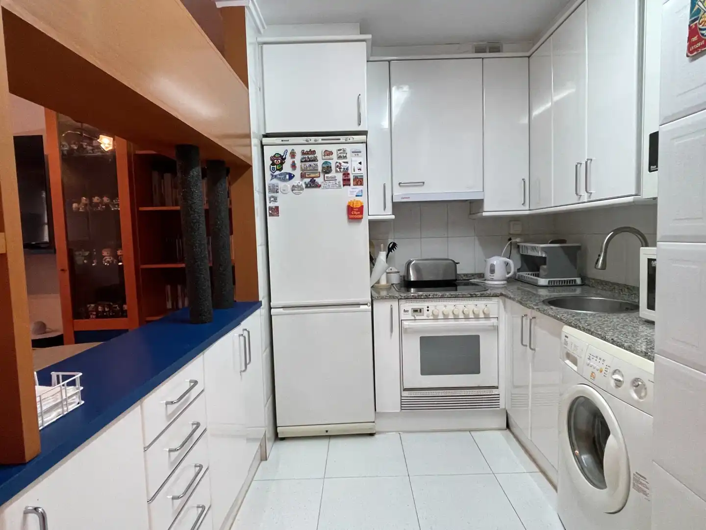 Kitchen of Apartments for sale in Gijón   with Heating, Parquet flooring and Storage room