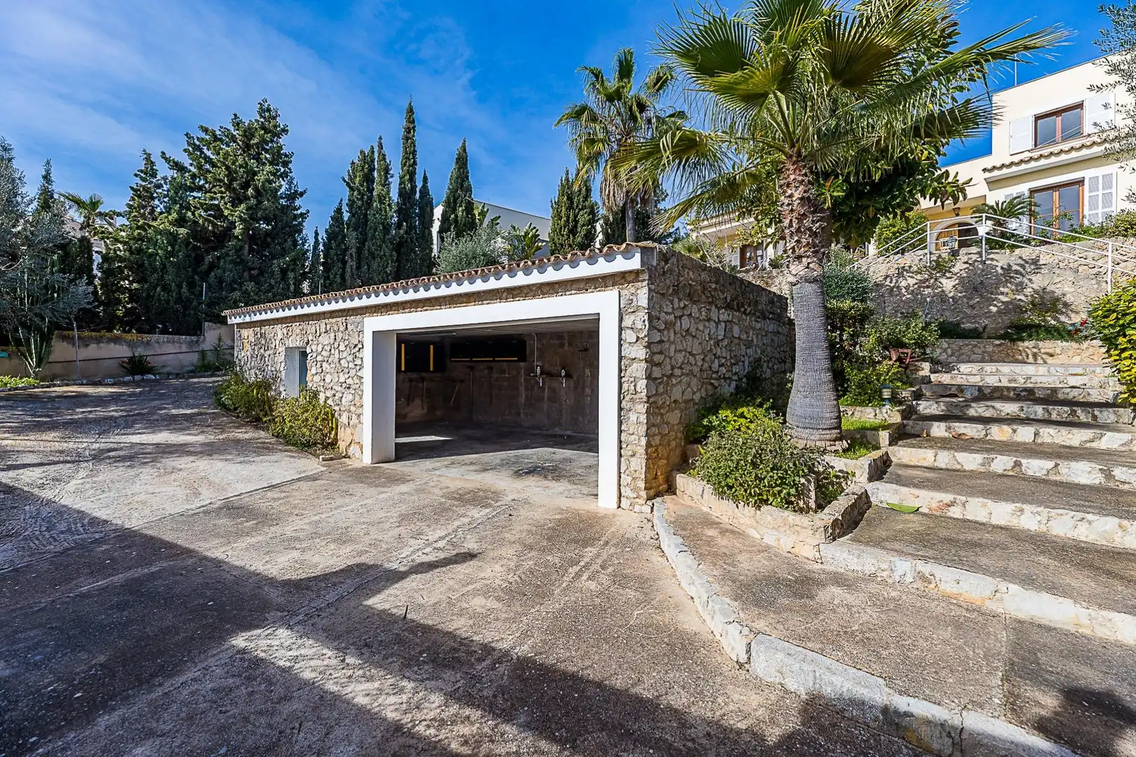 Vista exterior de Casa o chalet en venta en  Palma de Mallorca con Jardín privado, Terraza y Trastero