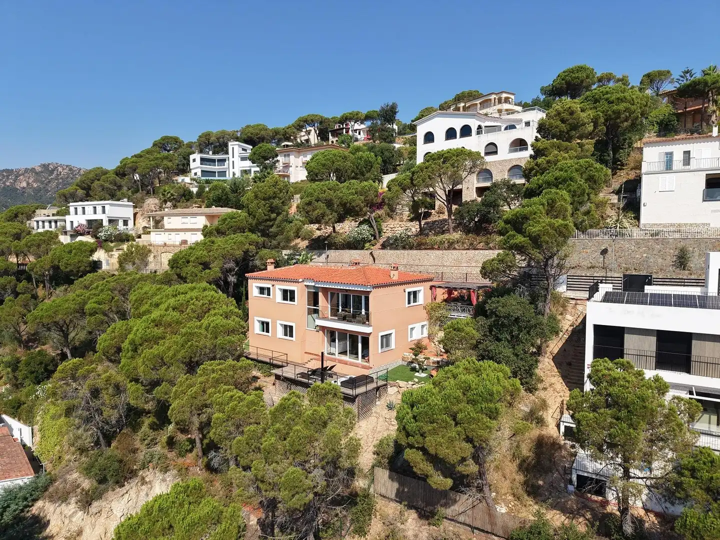 Außenansicht von Haus oder Chalet zum Verkauf in Sant Feliu de Guíxols mit Heizung, Terrasse und Abstellraum