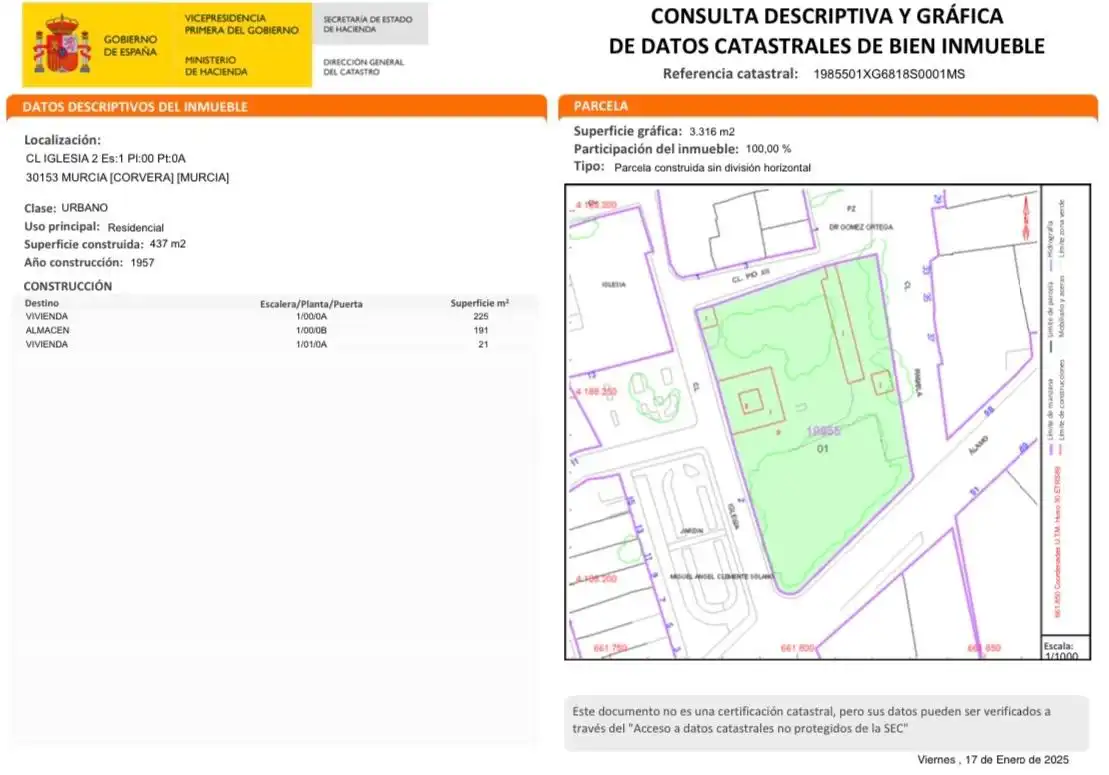 Houses for sale in Murcia  with Private garden