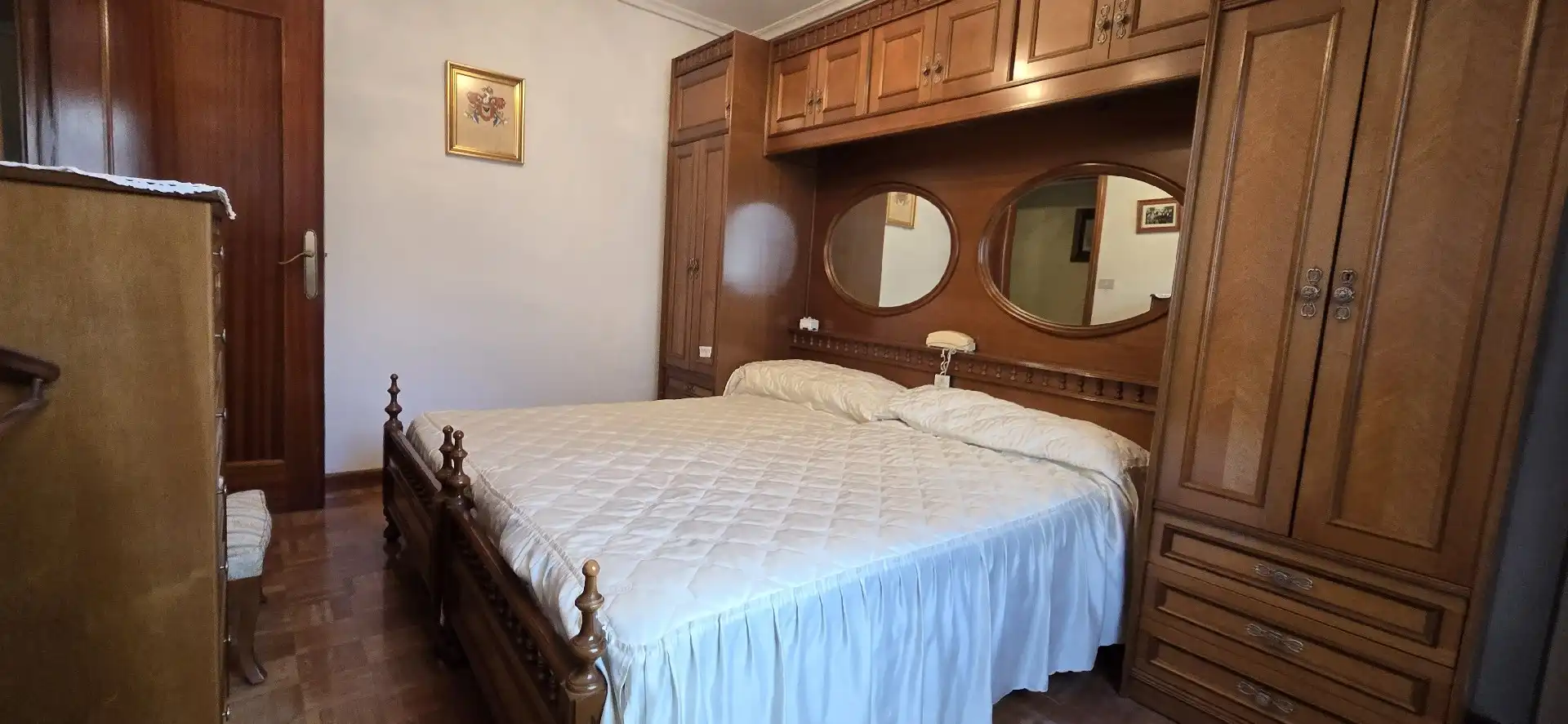 Schlafzimmer von Wohnung zum Verkauf in Palencia mit Heizung und Möbliert
