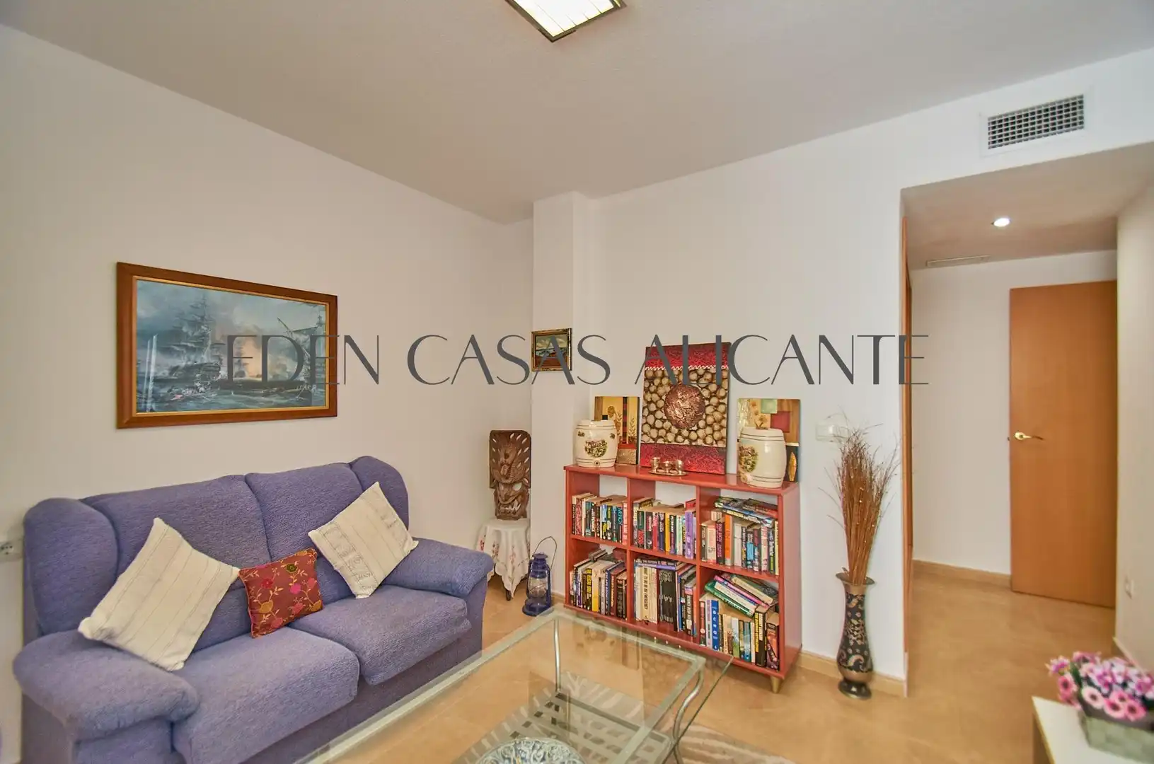 Sala de estar de Piso en venta en El Campello con Aire acondicionado, Calefacción y Trastero