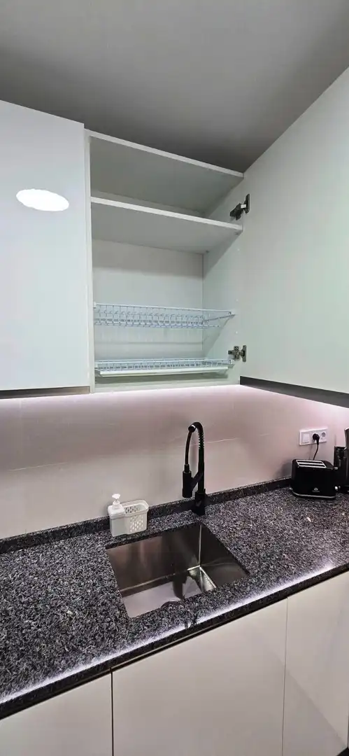Cocina de Piso en venta en Alicante / Alacant con Aire acondicionado, Calefacción y Terraza