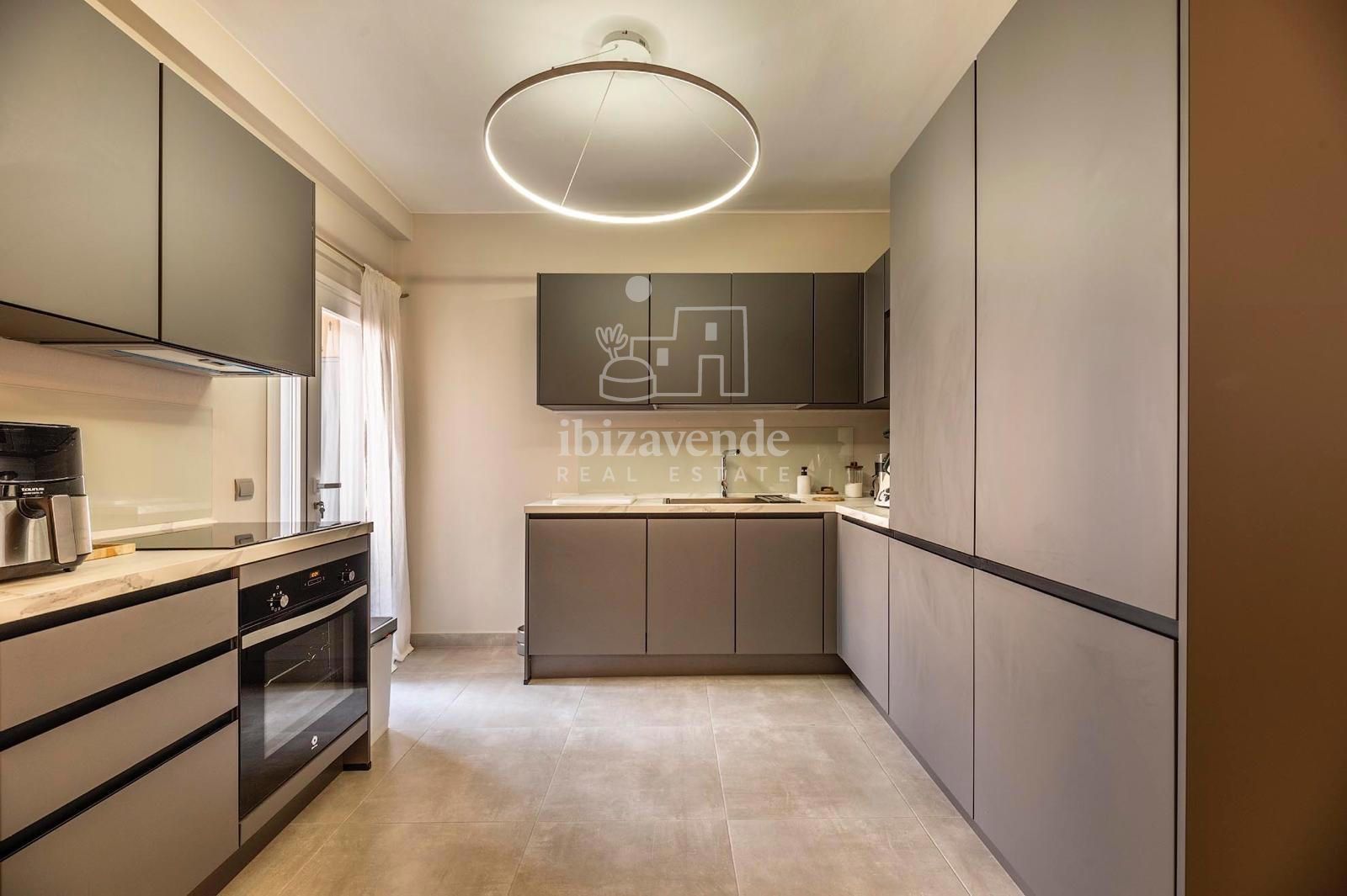 Kitchen of Flat for sale in Eivissa  with Air Conditioner, Heating and Terrace