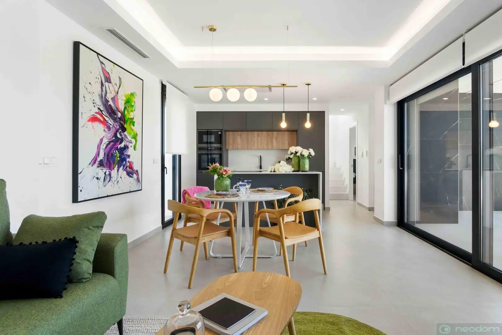 Living room of Houses for sale in Rojales  with Terrace, Swimming Pool and Furnished