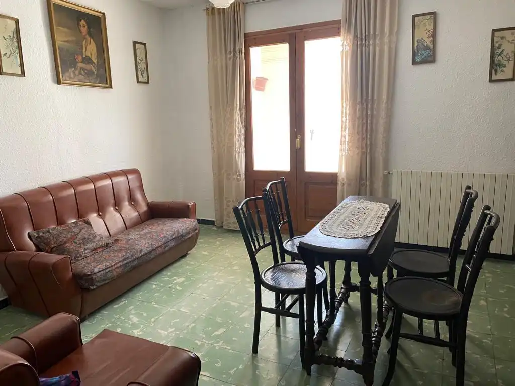 Sala de estar de Casa o chalet en venta en Castejón del Puente con Calefacción, Jardín privado y Balcón