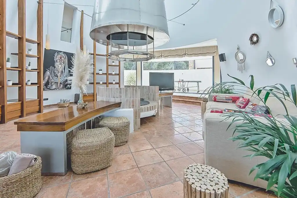 Wohnzimmer von Haus oder Chalet zum Verkauf in Sant Josep de sa Talaia mit Privatgarten, Terrasse und Schwimmbad