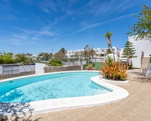 Swimming pool of House or chalet for sale in Teguise  with Air Conditioner, Terrace and Swimming Pool