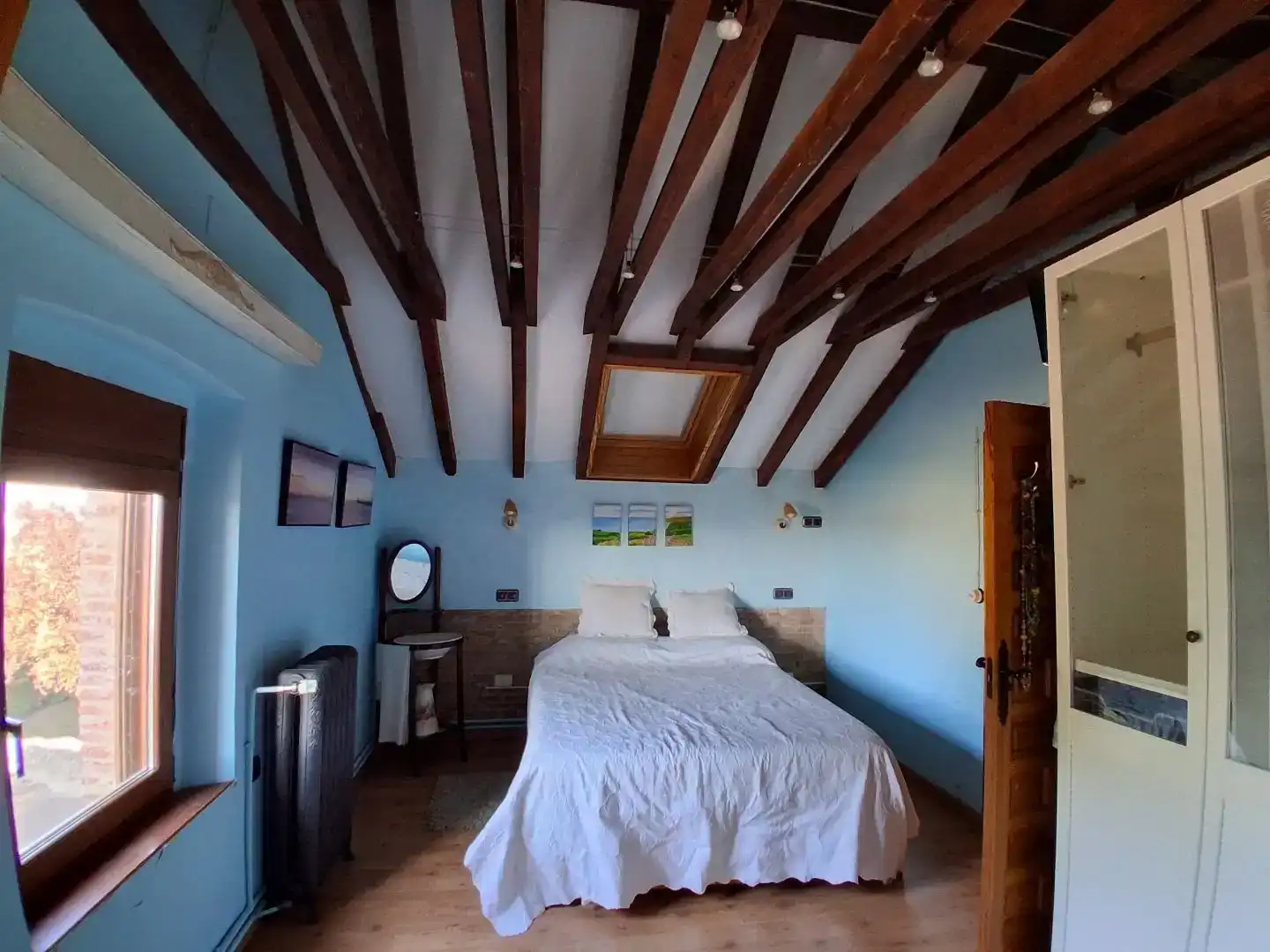 Dormitori de Casa o xalet en venda en Villarramiel amb Aire condicionat i Balcó