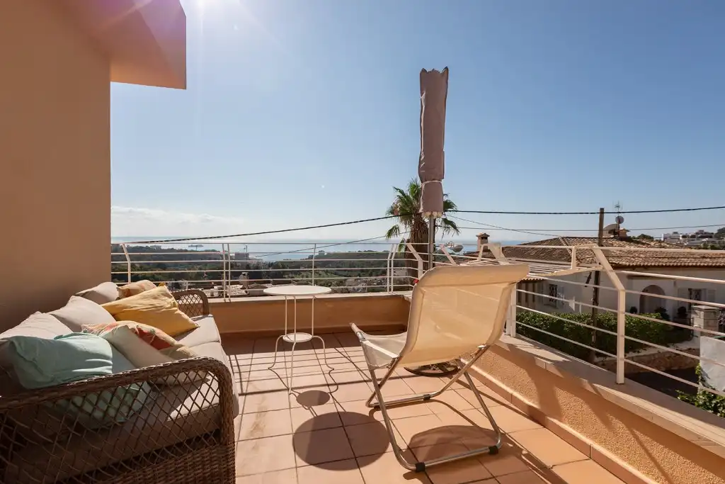 Terrassa de Casa adosada en venda en  Palma de Mallorca amb Aire condicionat, Jardí privat i Terrassa