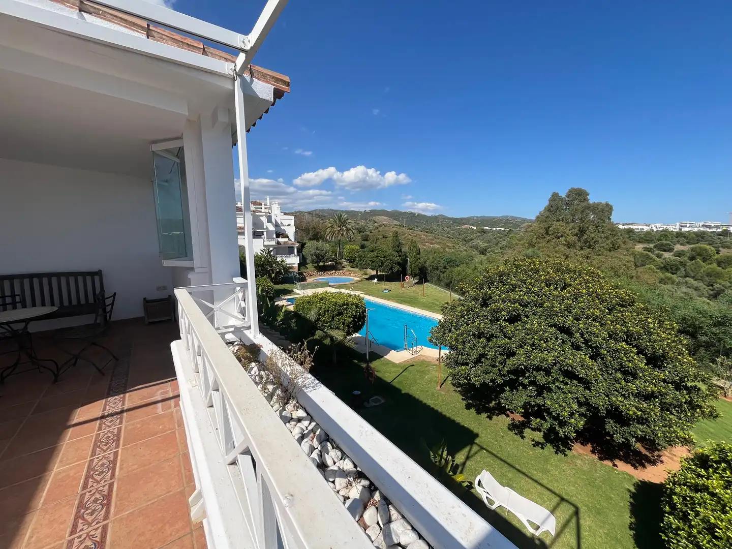 Jardín de Ático de alquiler en Marbella con Aire acondicionado, Calefacción y Terraza
