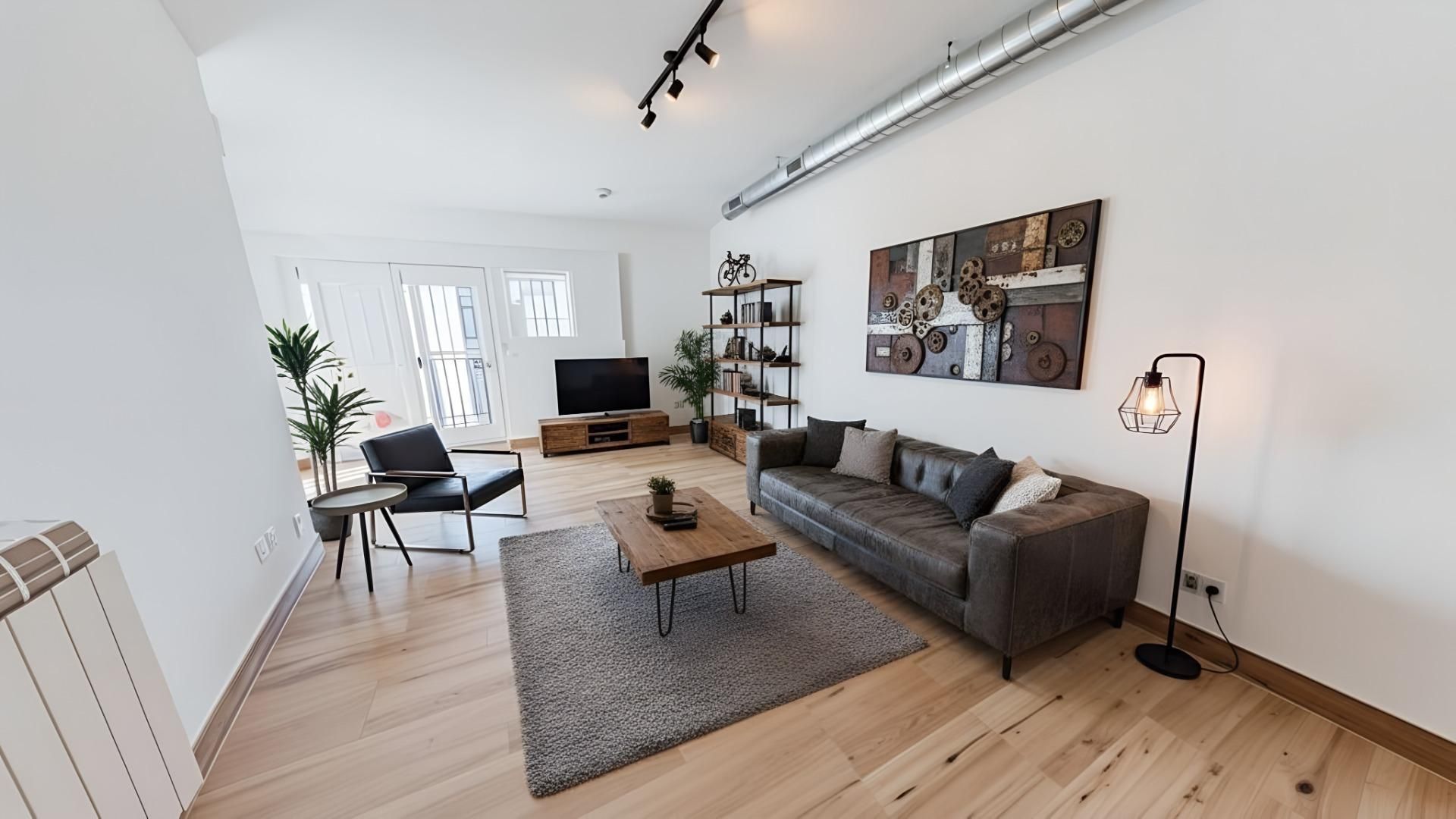 Living room of Flat for sale in  Madrid Capital  with Air Conditioner, Heating and Terrace