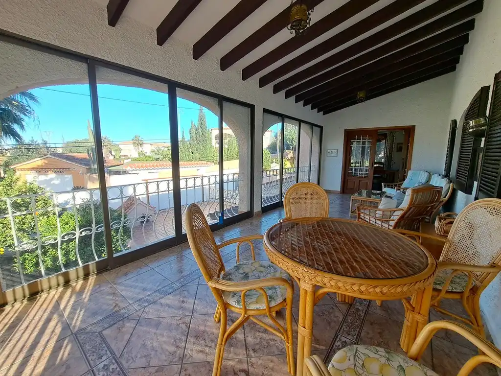 Exterior view of Houses for sale in Dénia  with Heating, Private garden and Terrace