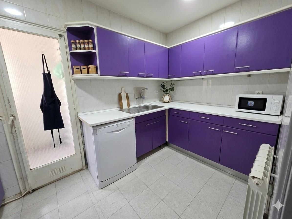 Küche von Erdgeschoss zum Verkauf in Mollet del Vallès mit Klimaanlage, Heizung und Terrasse