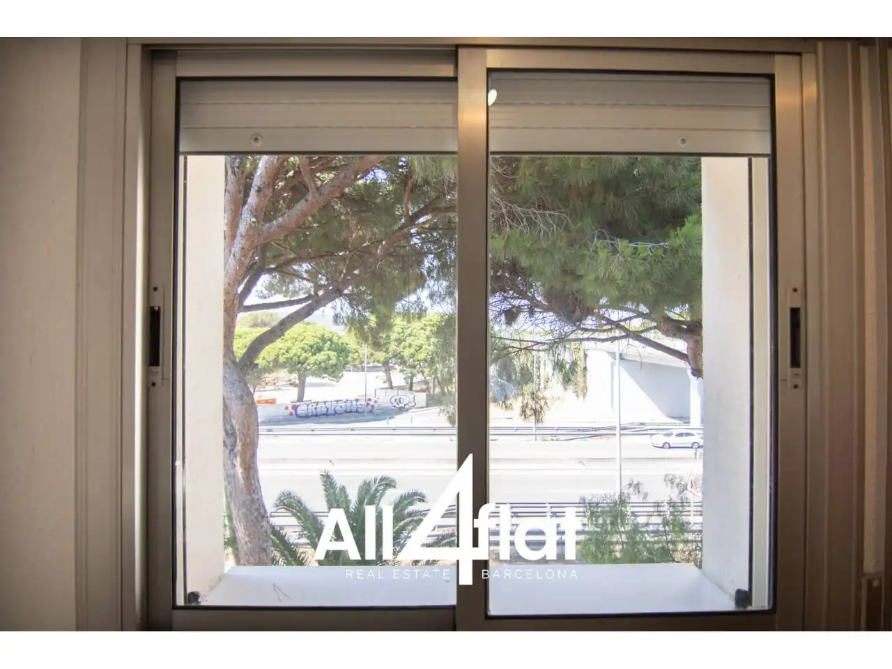 Exterior view of Flat for rent in Castelldefels  with Air Conditioner, Furnished and Balcony