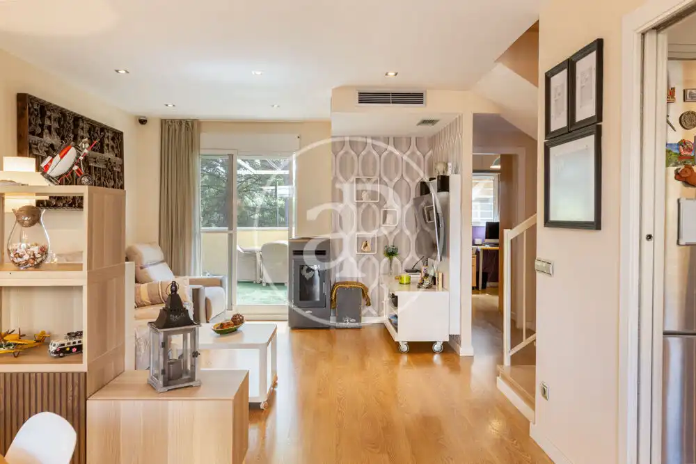Living room of Houses for sale in Godelleta  with Air Conditioner, Heating and Private garden